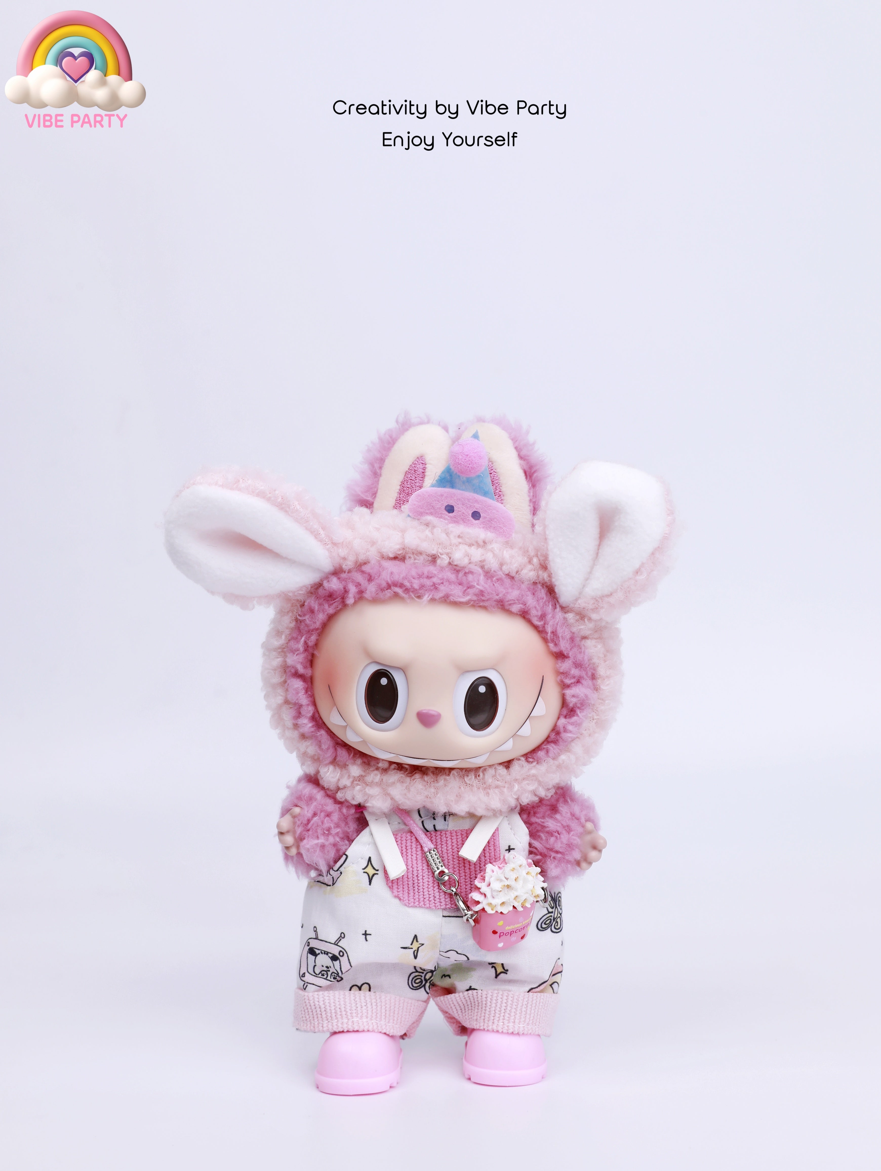 LBB Doll Clothes - Cute Sweetheart 4-Piece Set (Doll Not Included)