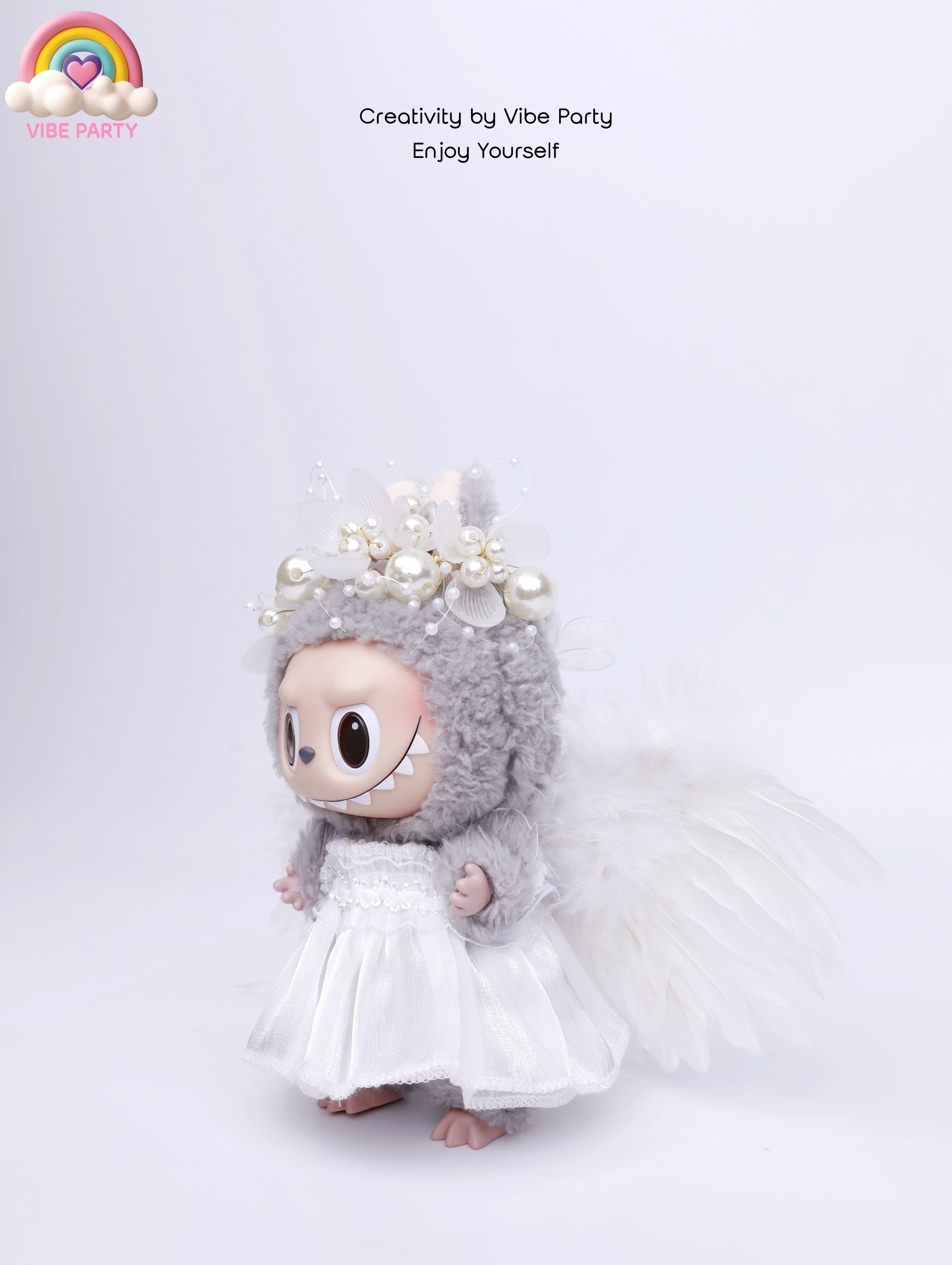 LBB Doll Clothes - Dreamy Angel 3-Piece Set (Doll Not Included)