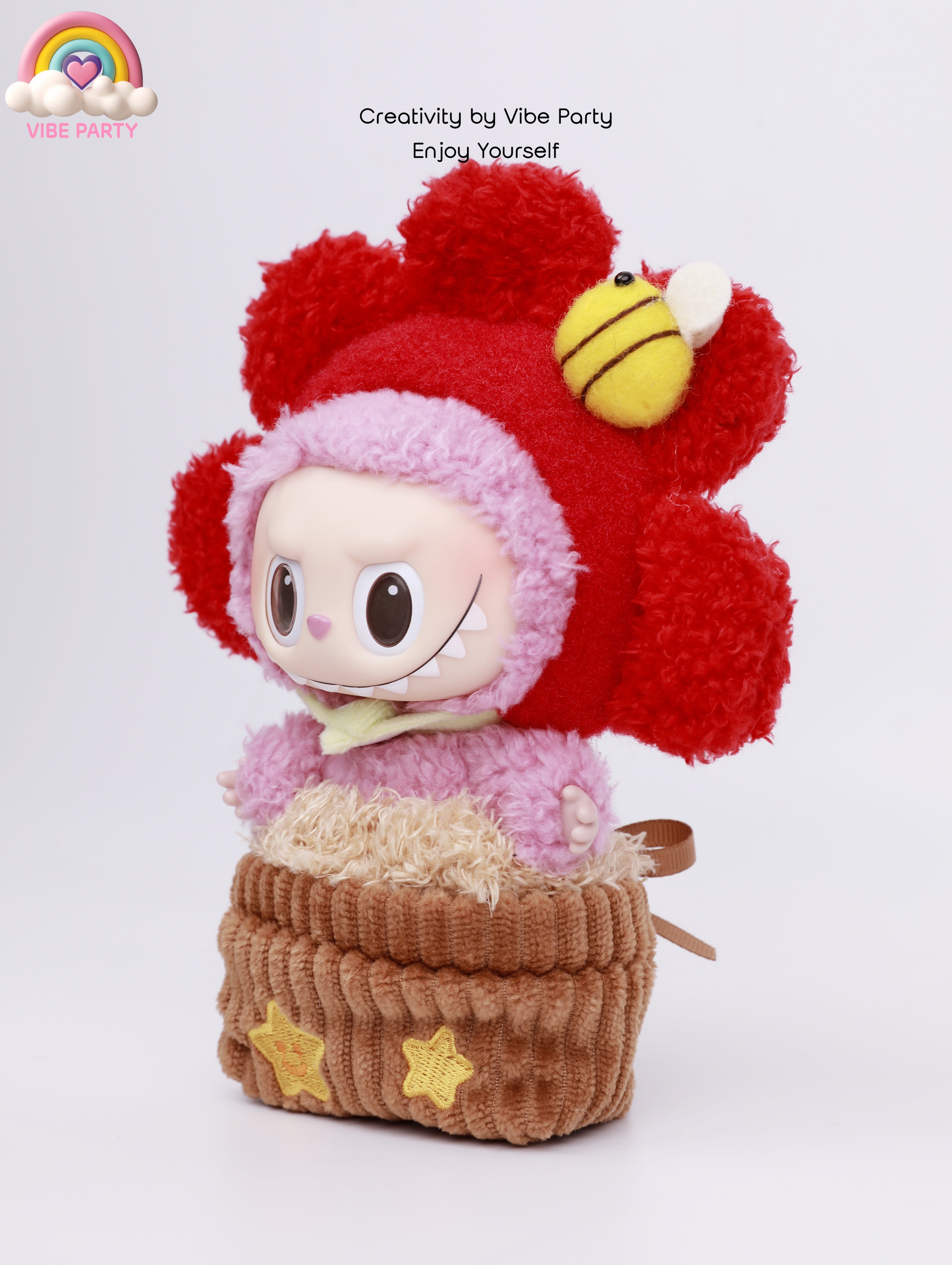 LBB Doll Clothes - Flower Little Potted Plant 2-Piece Set (Doll Not Included)