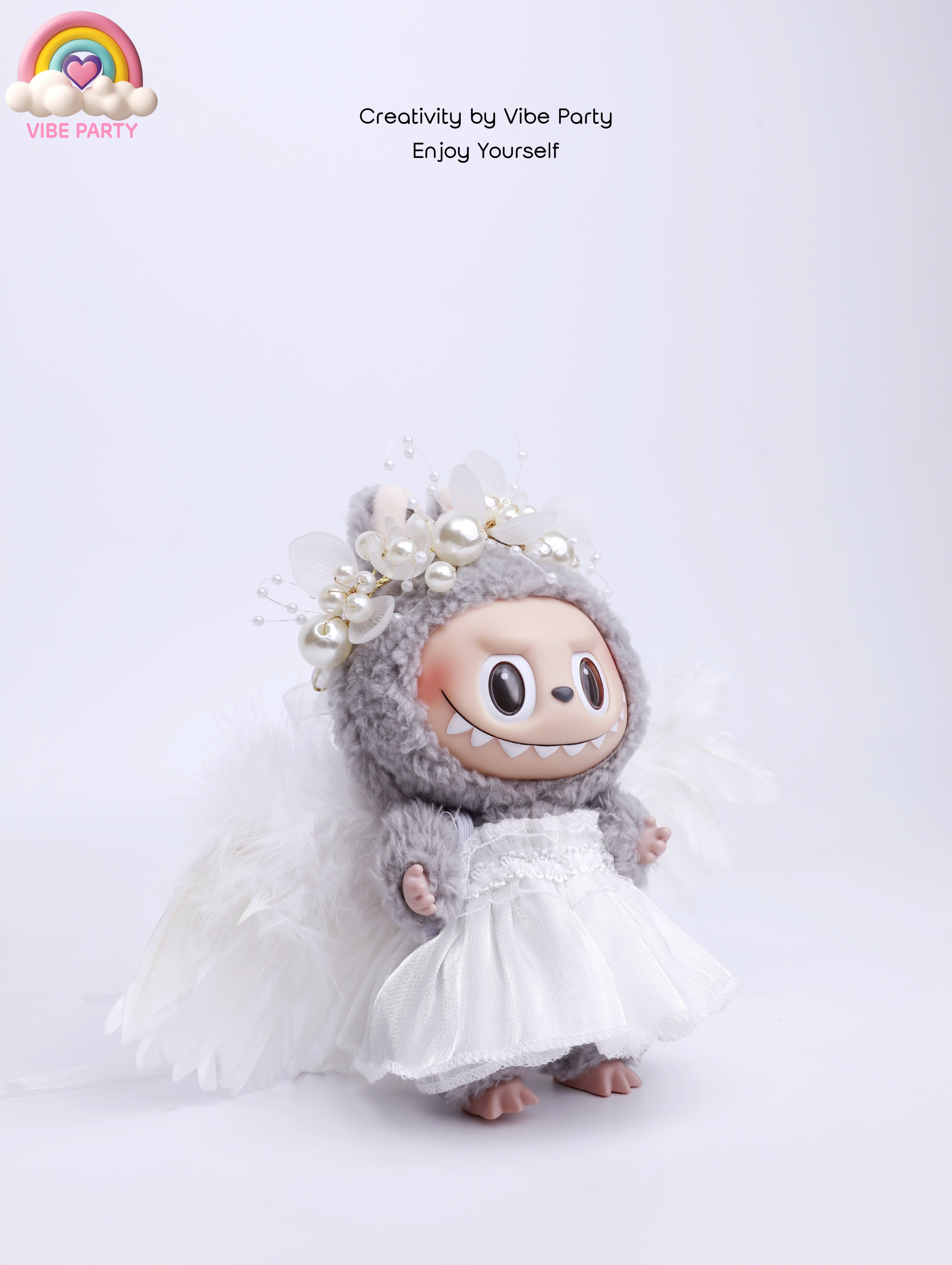 LBB Doll Clothes - Dreamy Angel 3-Piece Set (Doll Not Included)