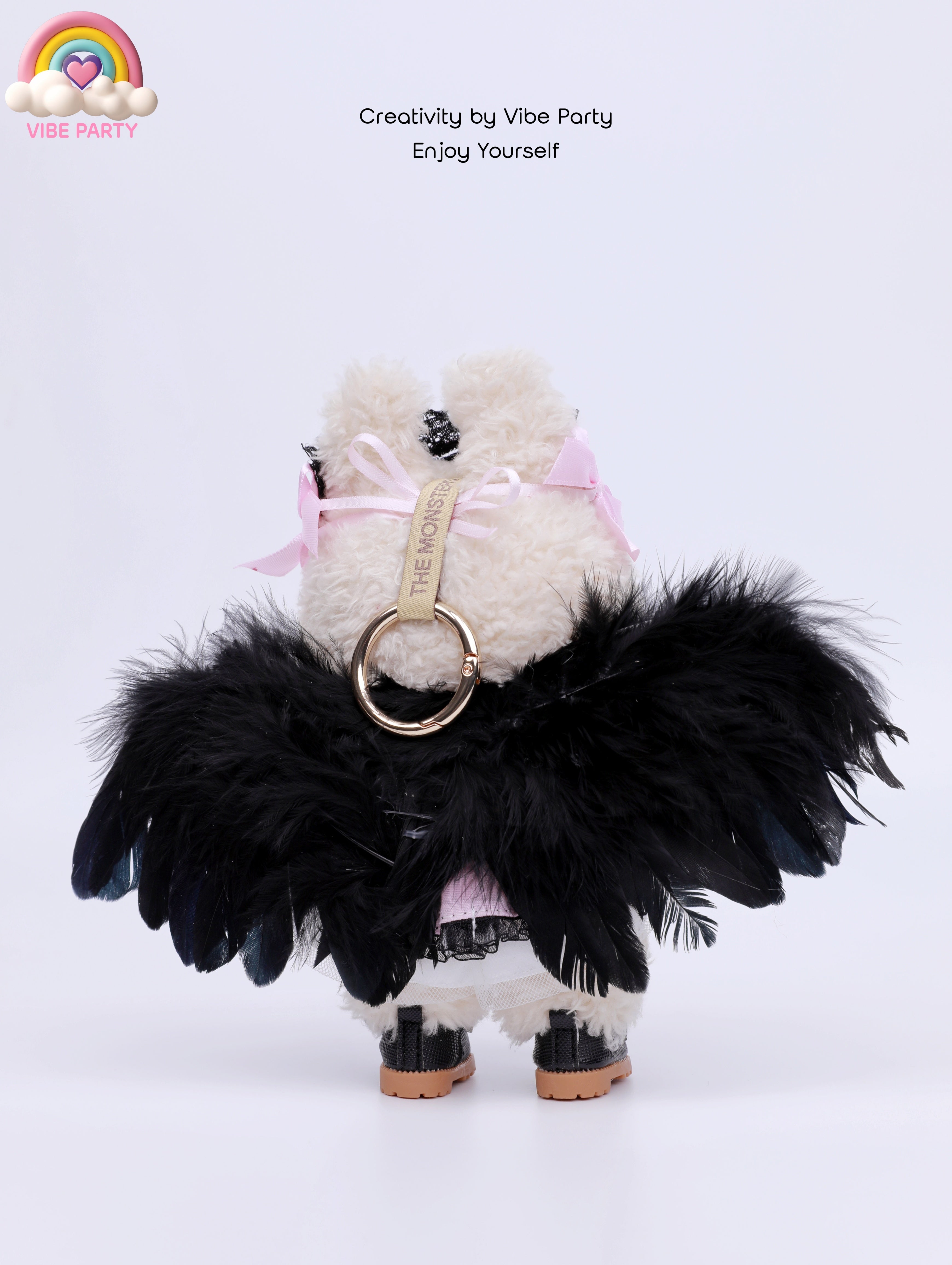 LBB Doll Clothes - Dark Maid Sweet & Edgy Style 4 - Piece Set (Doll Not Included)