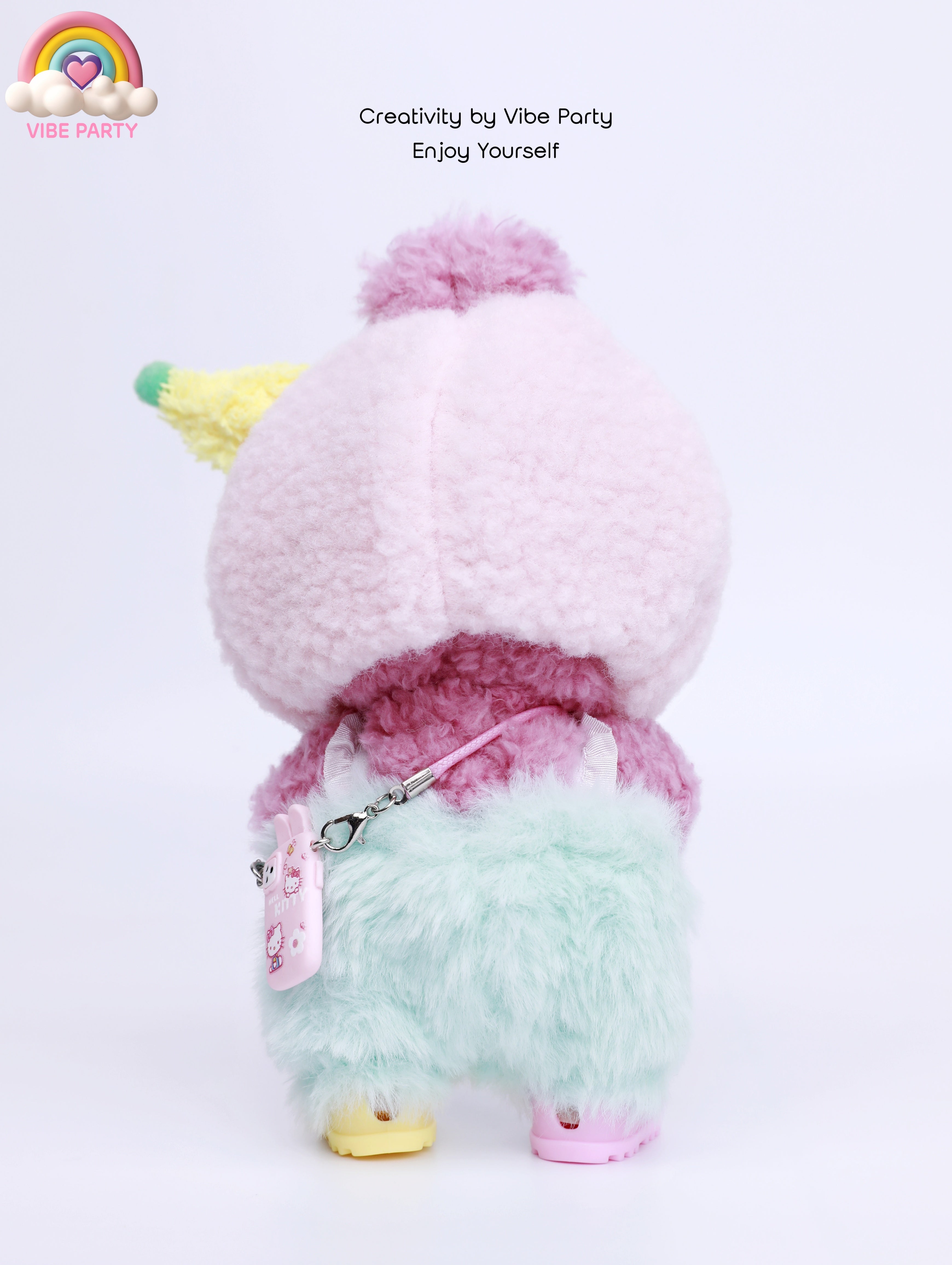 LBB Doll Clothes - Dreamy Pink-Blue Cute 5-Piece Set (Doll Not Included)